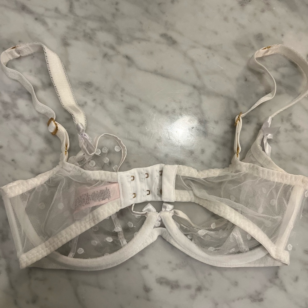 Agent Provocateur white Brie polka dot - Picture 3 of 9